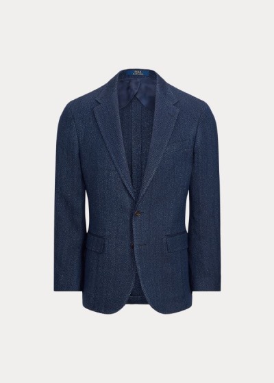 Men's Polo Ralph Lauren Soft Herringbone Blazers | 025479WHY